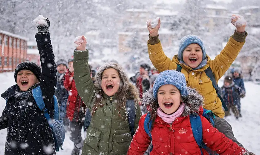 Malatya'da 5 İlçede Taşımalı Eğitime Bir Gün Ara Verildi