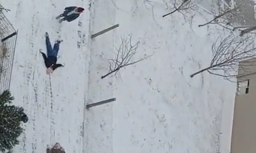 Malatya'da kar tatili çocukları sevindirdi