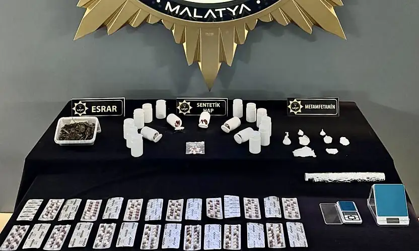 Malatya'da Operasyonda 13 Tutuklama