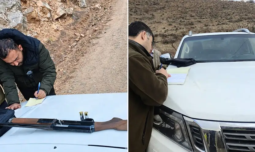 Malatya'da Yaban Keçisi Avına 956 Bin TL Ceza
