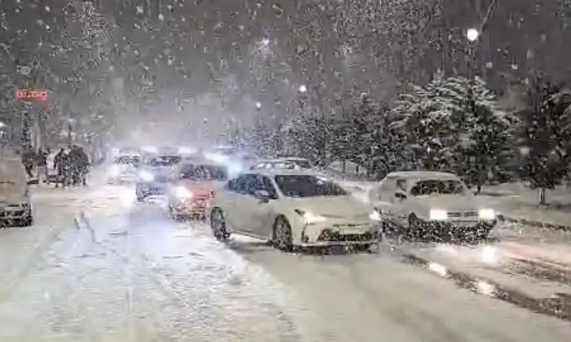 Malatya İçin Kuvvetli Kar Yağışı Uyarısı