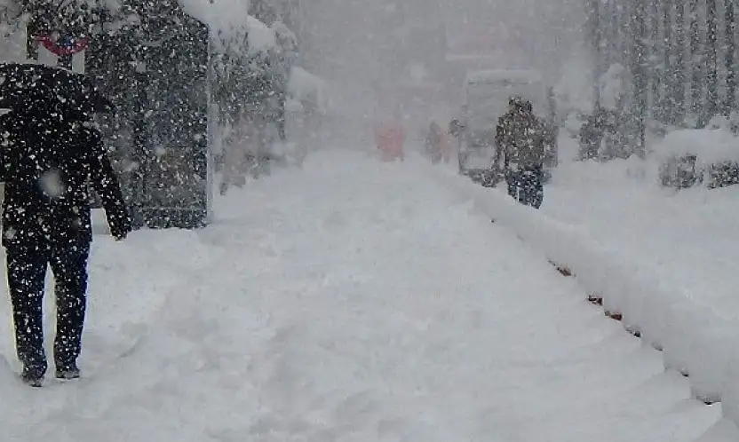 Malatya'ya kar geliyor