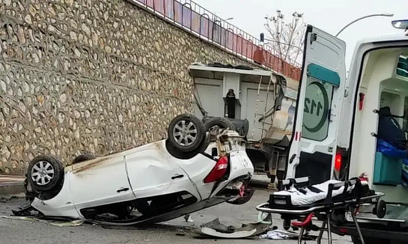 Okul Önünde Faciadan Dönüldü